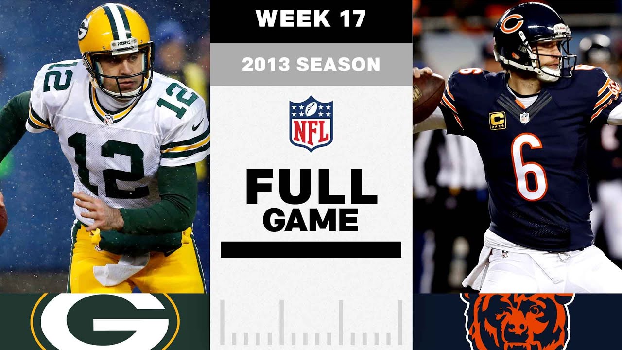 Green Bay Packers vs. Chicago Bears FULL GAME | NFL 2013 Season Week 17