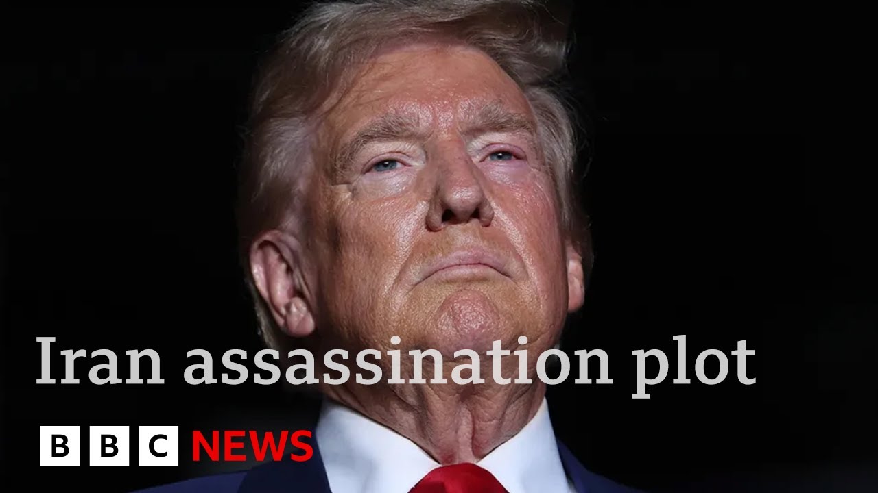 Iran accused of Trump assassination plot – 3 men charged | BBC News