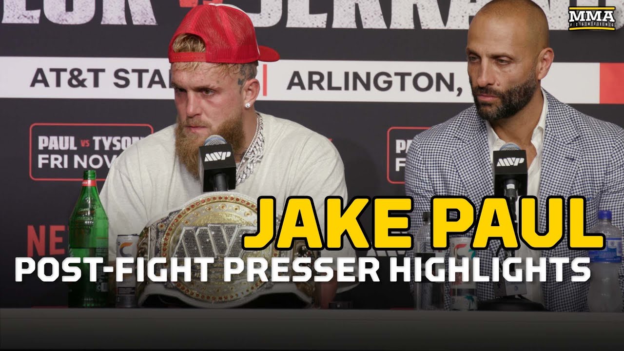 Jake Paul Explains Why He Didn’t Knock Out Mike Tyson – MMA Fighting