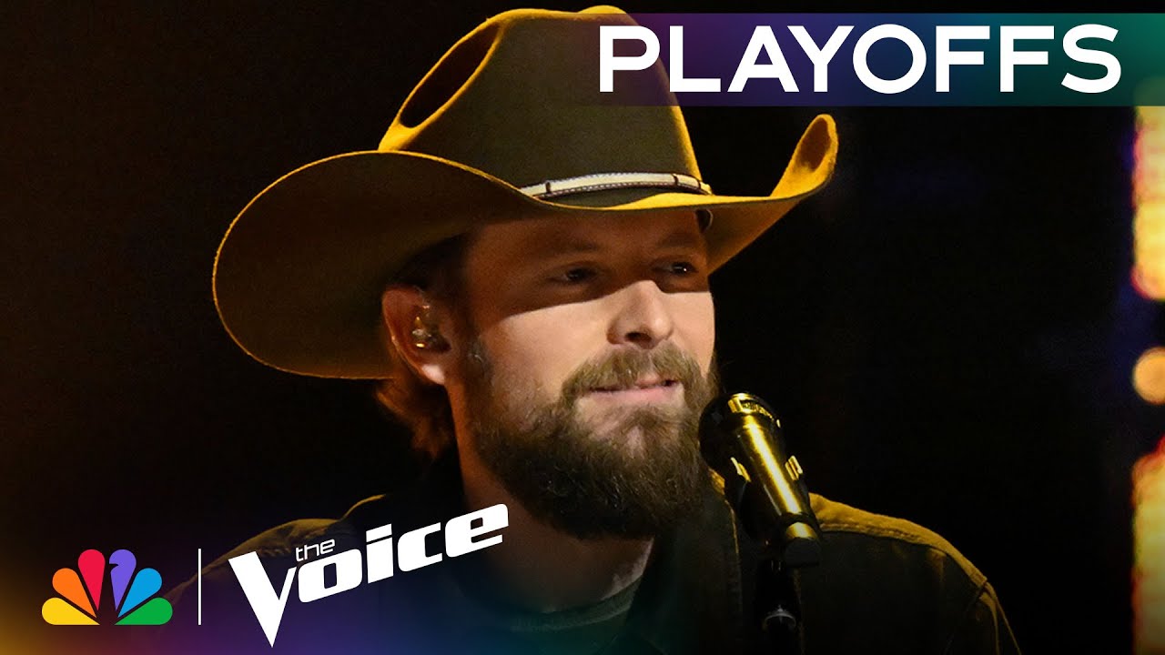 Jake Tankersley Dedicates Cody Johnson’s “The Painter” to His Wife and Family | Voice Playoffs | NBC