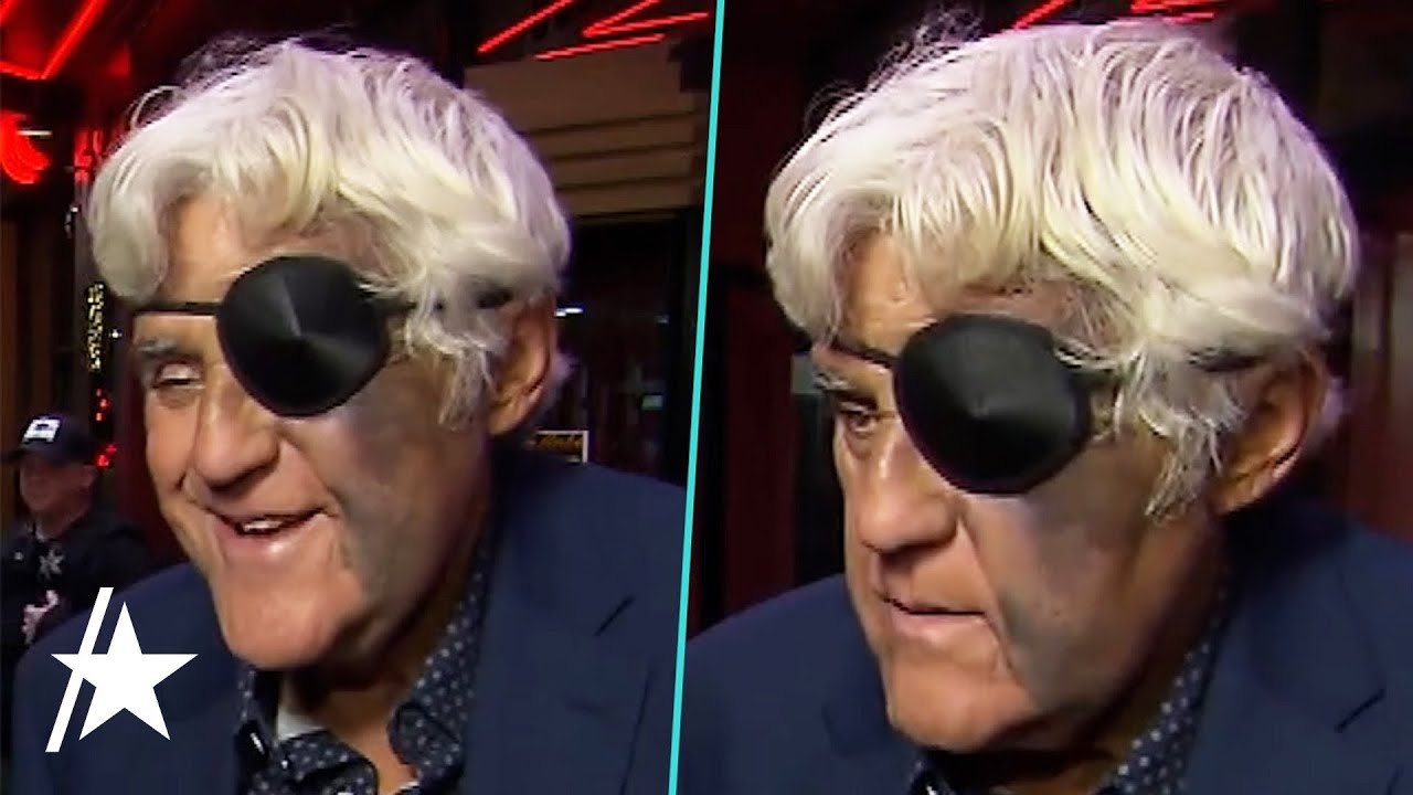 Jay Leno Shocks w/ Eye Patch & Massive Face Bruise After 60-Foot Fall