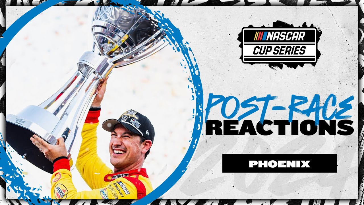 Joey Logano presented Bill France Cup as 2024 Cup Series Champion