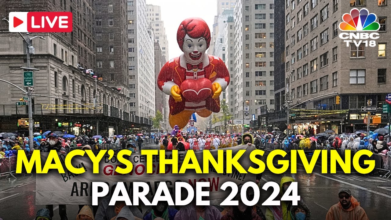 LIVE: Macy’s Thanksgiving Day Parade Kicks off in Steady Rain | Macy’s Parade in NYC LIVE | N18G