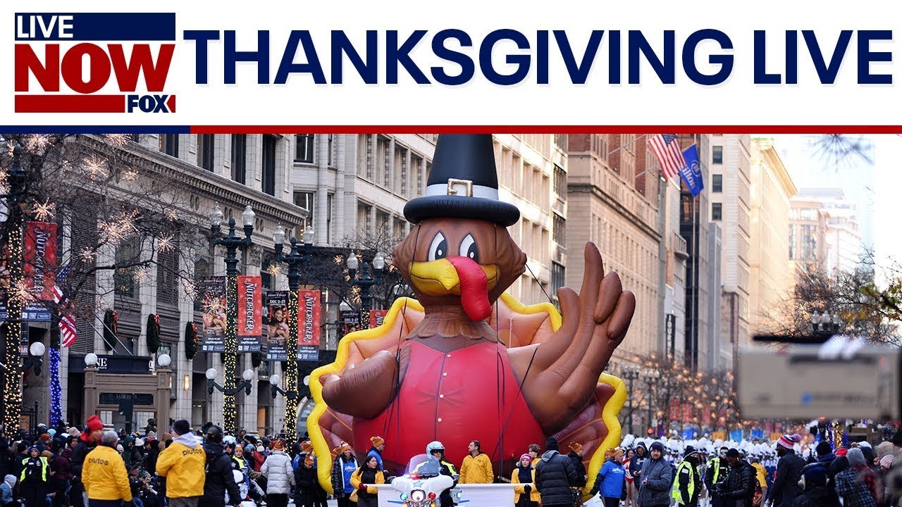 LIVE: Thanksgiving day parade, weather, travel, Turkey trots, Football & more