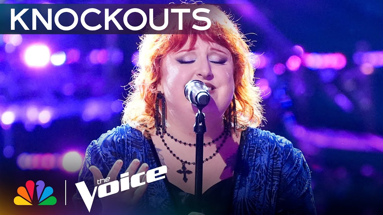 Lauren-Michael Sellers Transcends the Competition with “Hold On To Me” | The Voice Knockouts | NBC