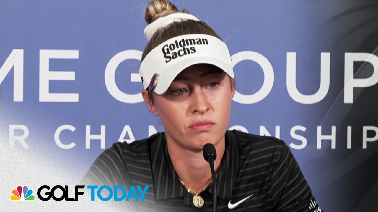 Nelly Korda reflects on The ANNIKA win, weighs in on pace of play talk | Golf Today | Golf Channel