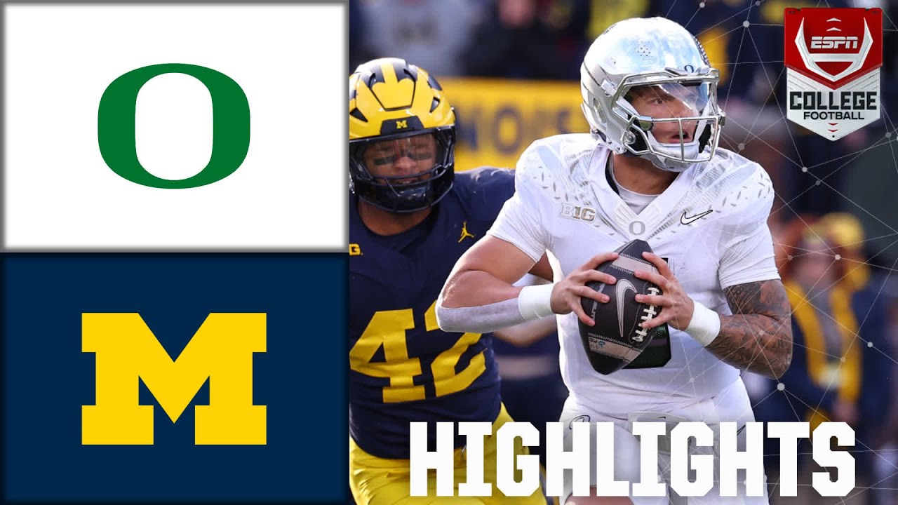 Oregon Ducks vs. Michigan Wolverines | Full Game Highlights | ESPN College Football