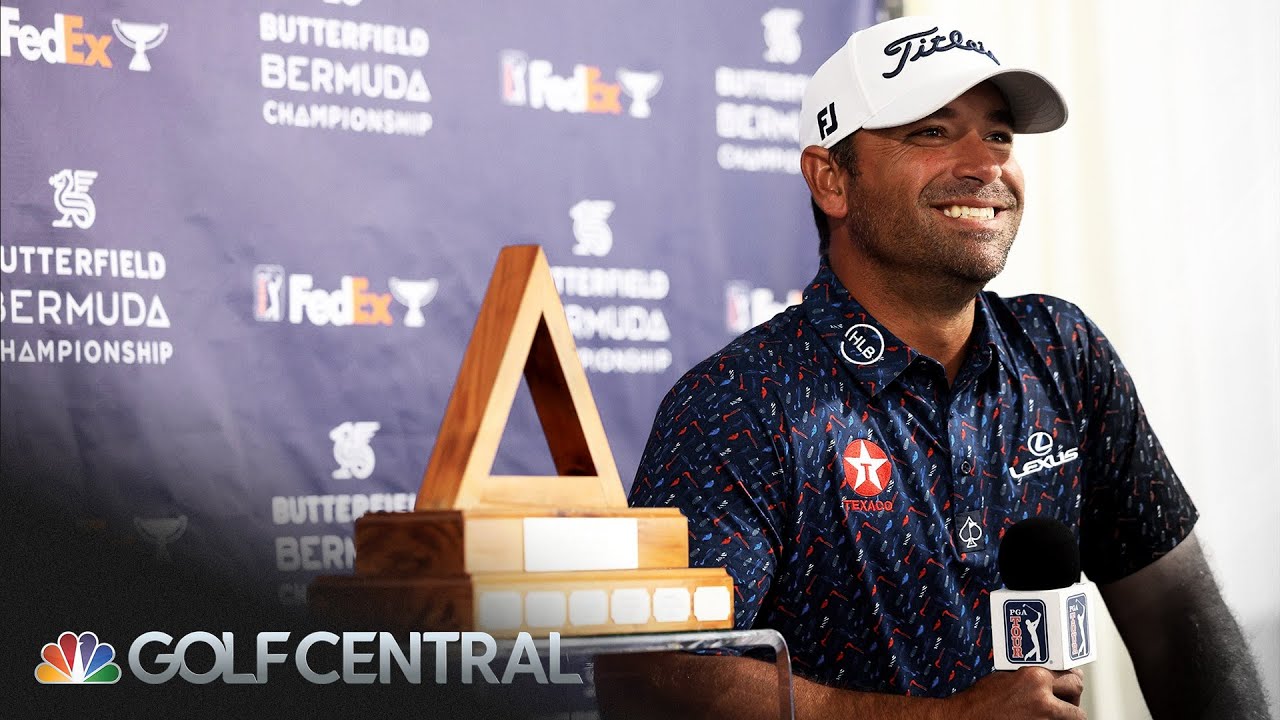 Rafael Campos in disbelief over first PGA Tour victory in Bermuda | Golf Central | Golf Channel