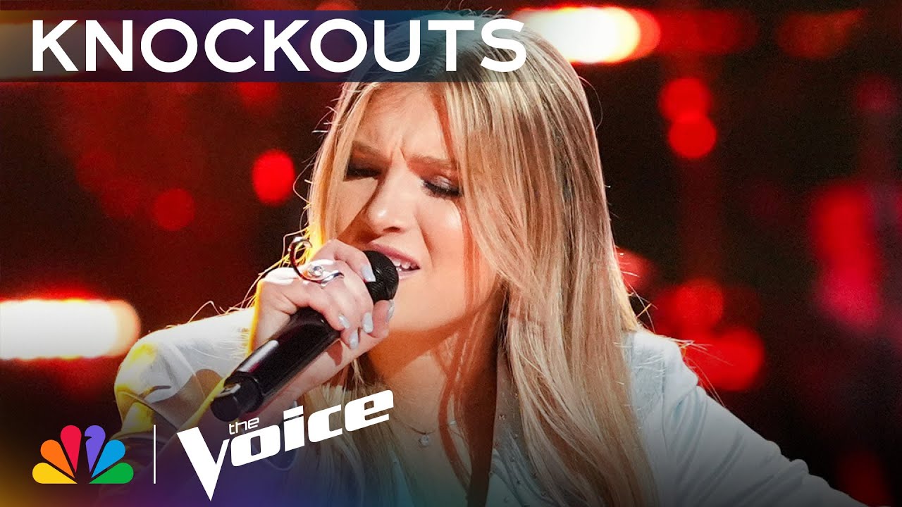 Sloane Simon Shows Her Inner Strength on Olivia Rodrigo’s “Can’t Catch Me Now” | The Voice Knockouts