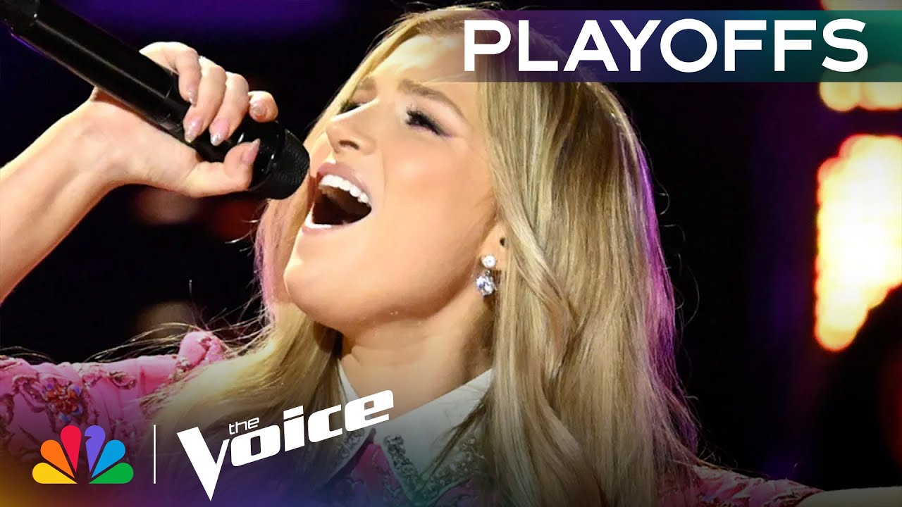 Sloane Simon’s Unforgettable Performance of “Good Luck, Babe!” | The Voice Playoffs | NBC