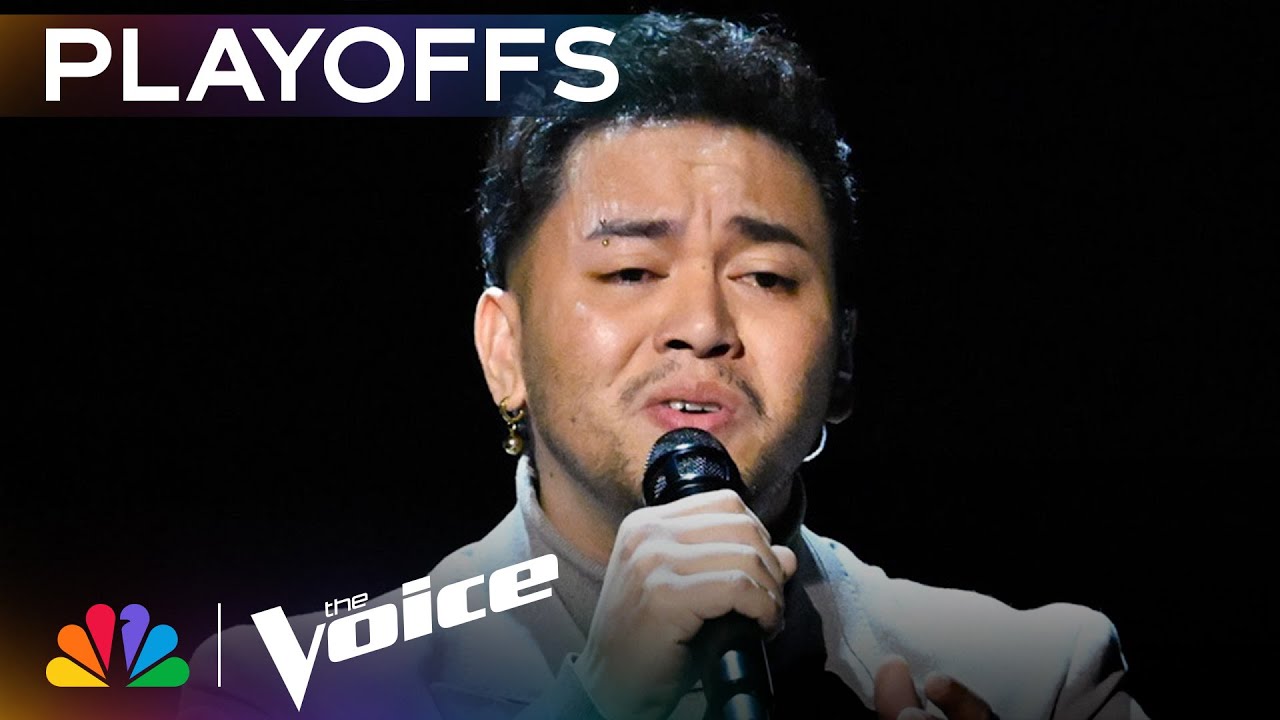 Sofronio Vasquez Shows His Spectacular Talent on “Crying” | The Voice Playoffs | NBC