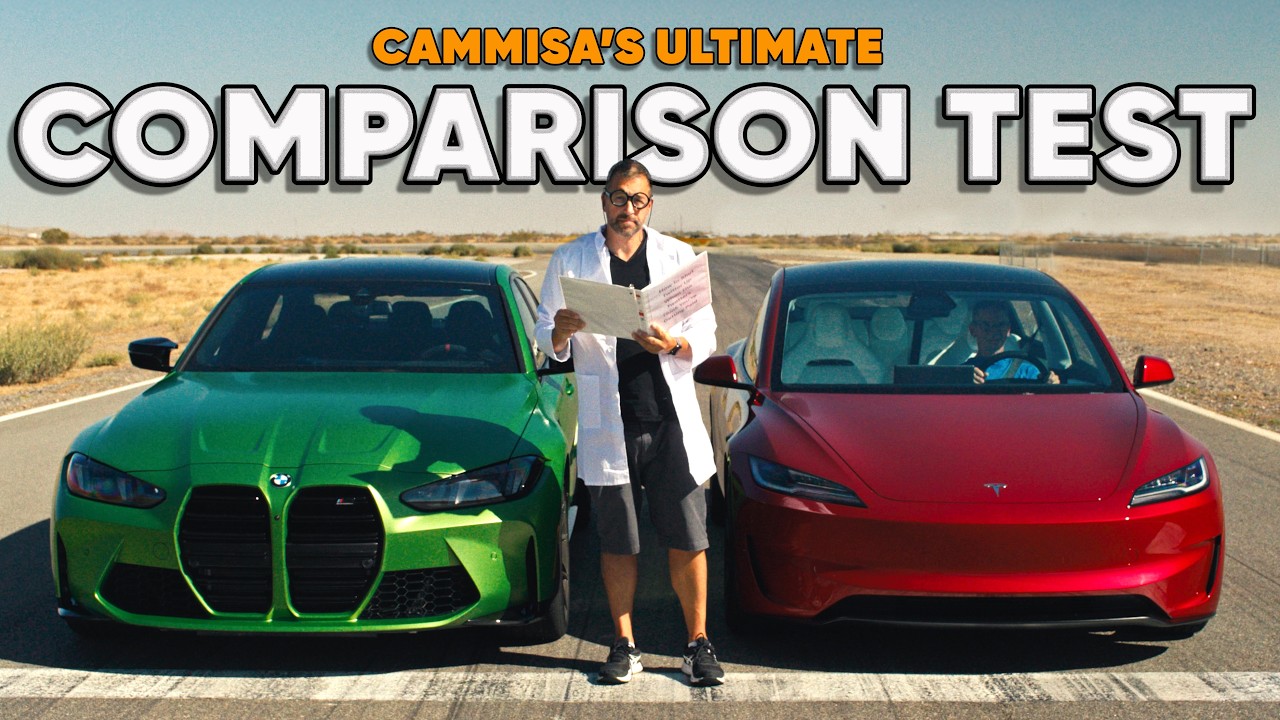 Tesla Model 3 Performance vs BMW M3 Competition — Track Battle — Cammisa’s Ultimate Comparison Test