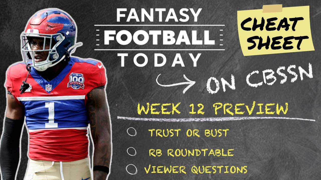 Trust or Bust! Running Back Roundtable, Week 12 Start/Sit Preview! | 2024 Fantasy Football Advice