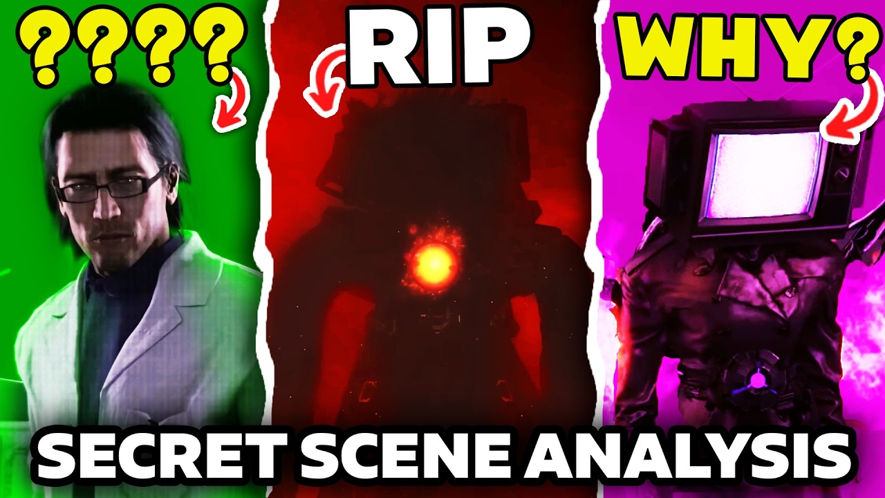 WHAT HAPPENED TO TITAN TV MAN?!! – Skibidi Toilet Episode 77 Secret Scenes Analysis