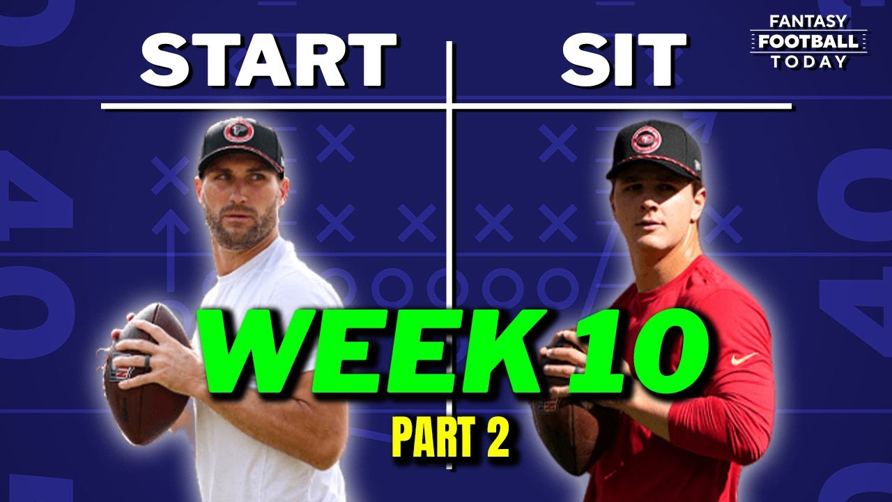 Week 10 Starts & Sits Part 2: Top Ranking Debates, Sleepers, & Busts! | 2024 Fantasy Football Advice