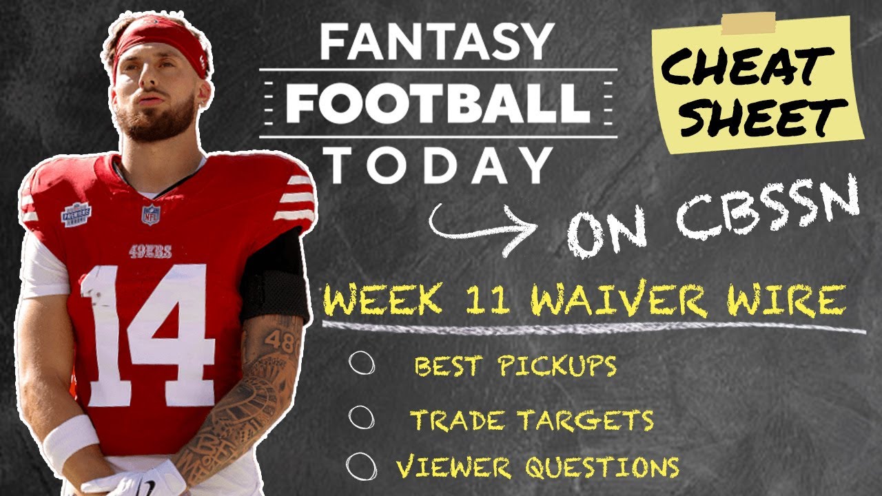 Week 11 Top Waiver Wire Targets, Buy/Sell Tips & More! | 2024 Fantasy Football Advice