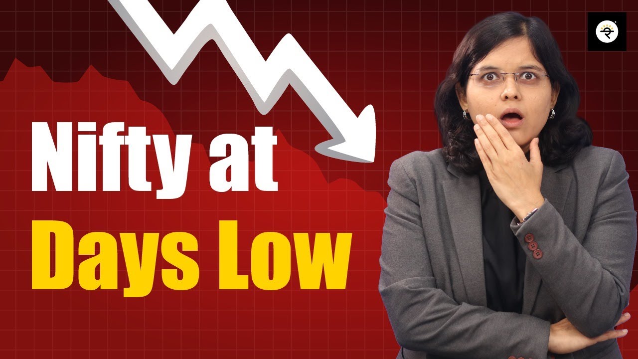 Why is NIFTY down today? | Key support broken? | What Next? | CA Rachana Ranade