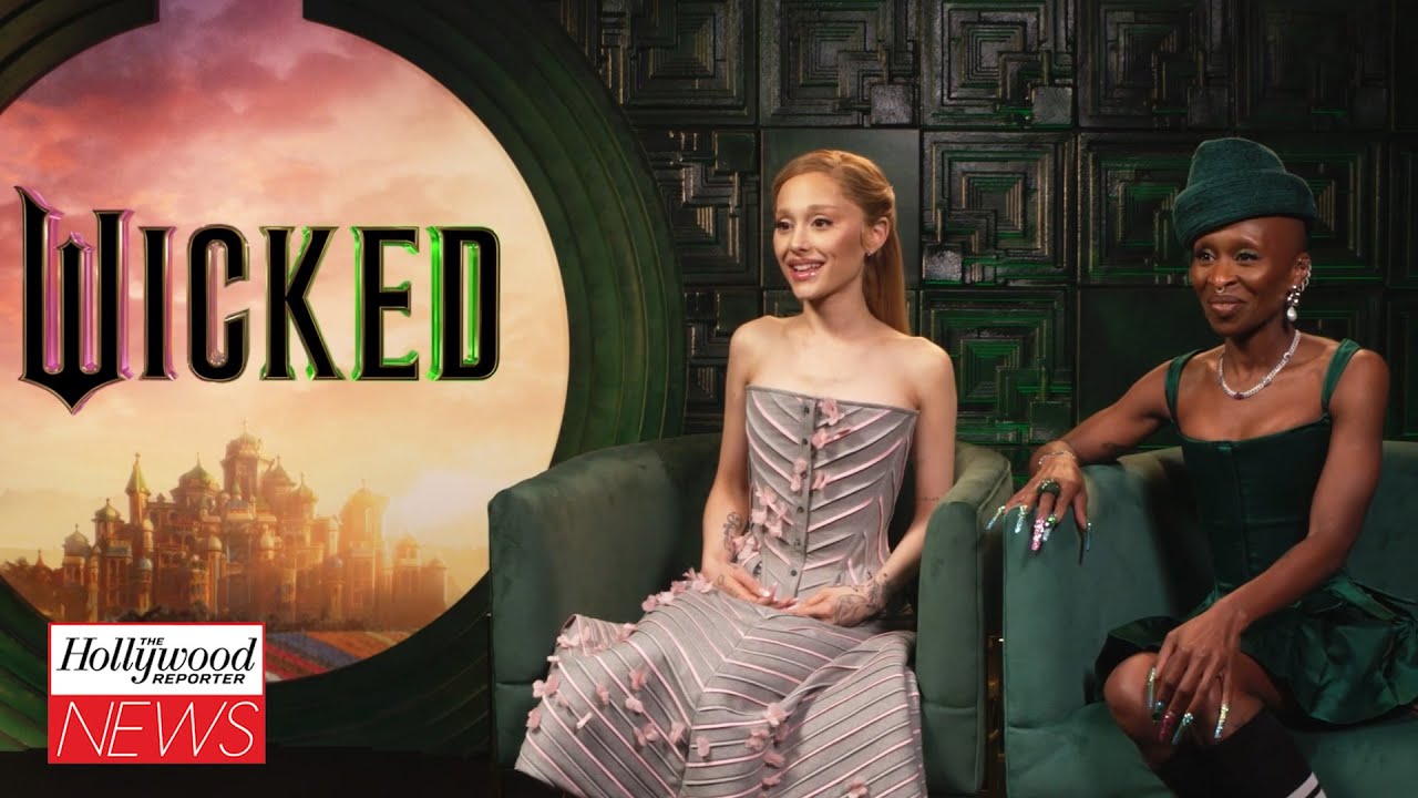 ‘Wicked’ Stars Ariana Grande & Cynthia Erivo Say They’d Love to Reunite on Broadway | THR News