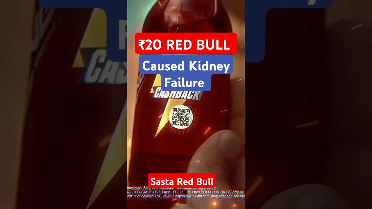 ₹20 RED BULL caused Kidney Failures#shorts#redbull#akshaykumar