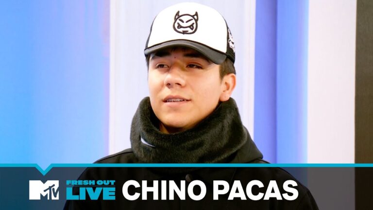 Chino Pacas On His Debut Album and Unique Sound! | #MTVFreshOut