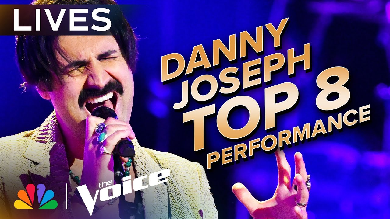 Danny Joseph Performs “I Was Wrong” By Chris Stapleton | The Voice Lives | NBC