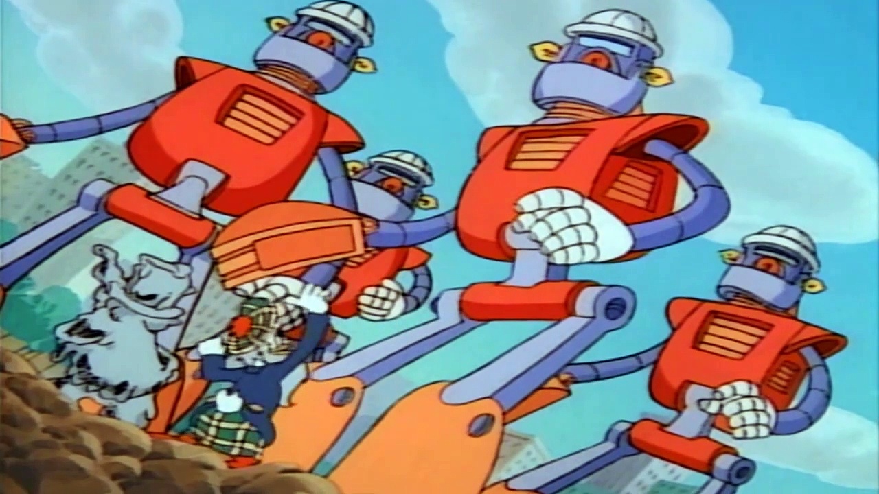 DuckTales (1987) S1E10 – “Robot Robbers”