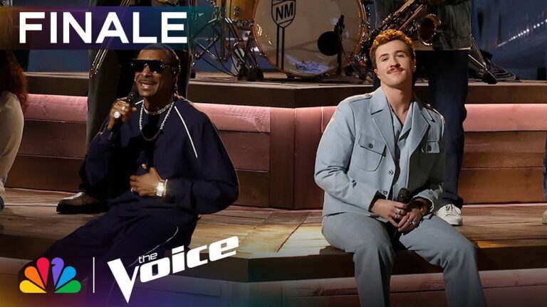 Jeremy Beloate and Snoop Dogg Perform “(Sittin’ On) The Dock of the Bay” | The Voice Finale | NBC