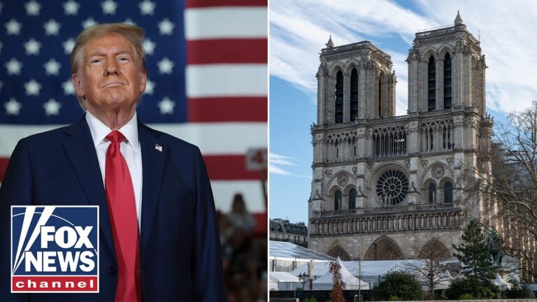 LIVE: President-Elect Trump attends the Notre Dame re-opening ceremony in Paris, France