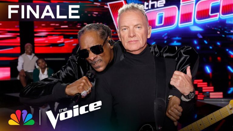 Snoop Dogg and Sting Perform “Another Part Of Me” | The Voice Finale | NBC