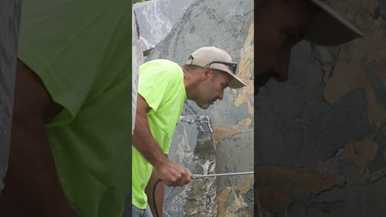 This #marble was lost for over 70 years until one man tracked it down. #quarry #france