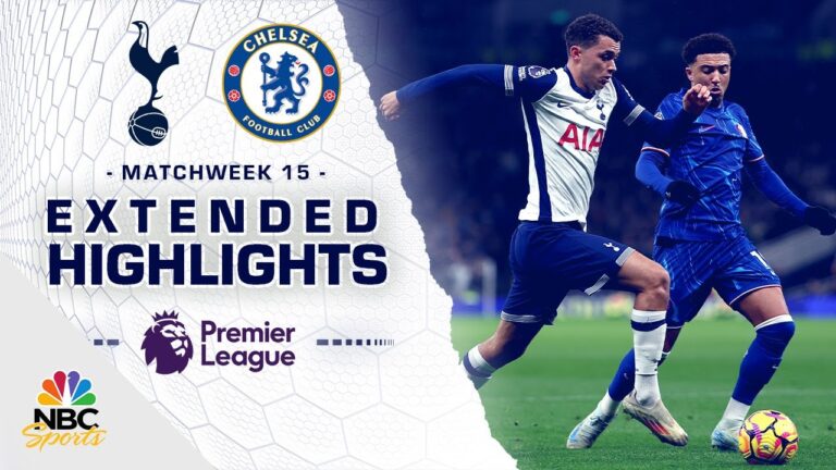 Tottenham Hotspur v. Chelsea | PREMIER LEAGUE HIGHLIGHTS | 12/8/2024 | NBC Sports