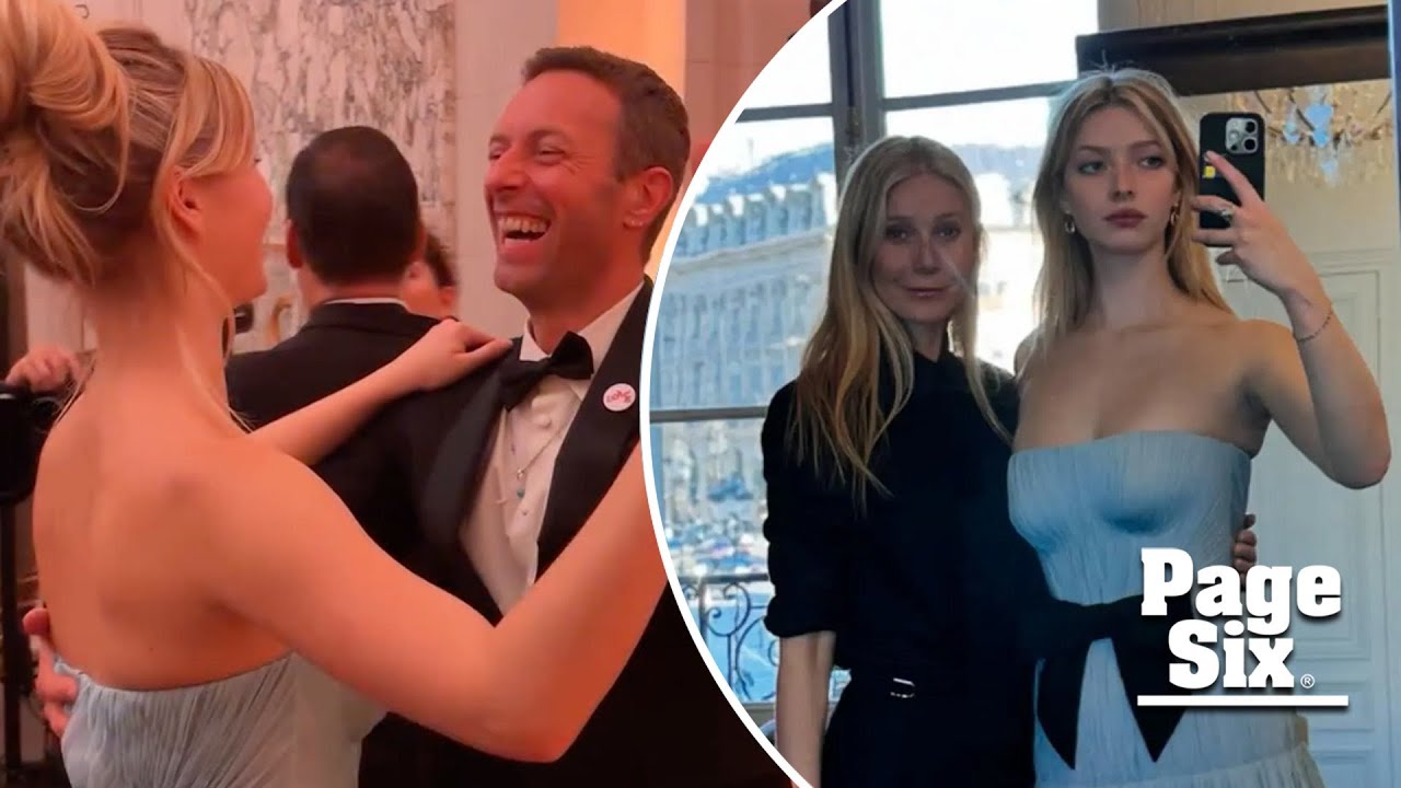 Watch Gwyneth Paltrow’s daughter Apple sweetly dance with dad Chris Martin at debutante ball