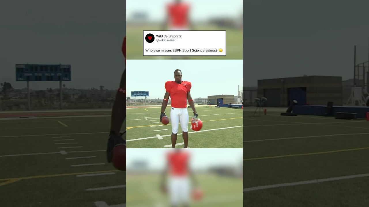 Who else misses these ESPN Sport Science videos? 🥲 #nfl #nflfootball