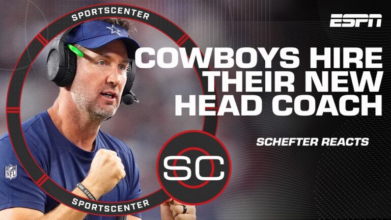 Adam Schefter reacts to Cowboys hiring Brian Schottenheimer as head coach | SportsCenter