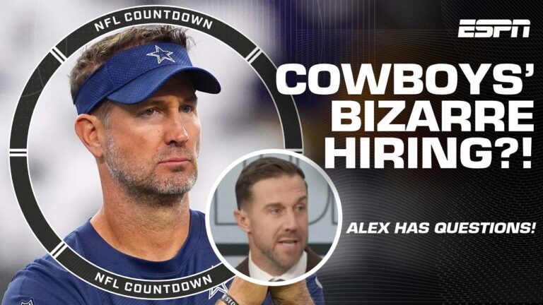 Alex Smith calls Cowboys’ hiring of Schottenheimer BIZARRE, Rex Ryan DISAGREES! 👀 | NFL Countdown