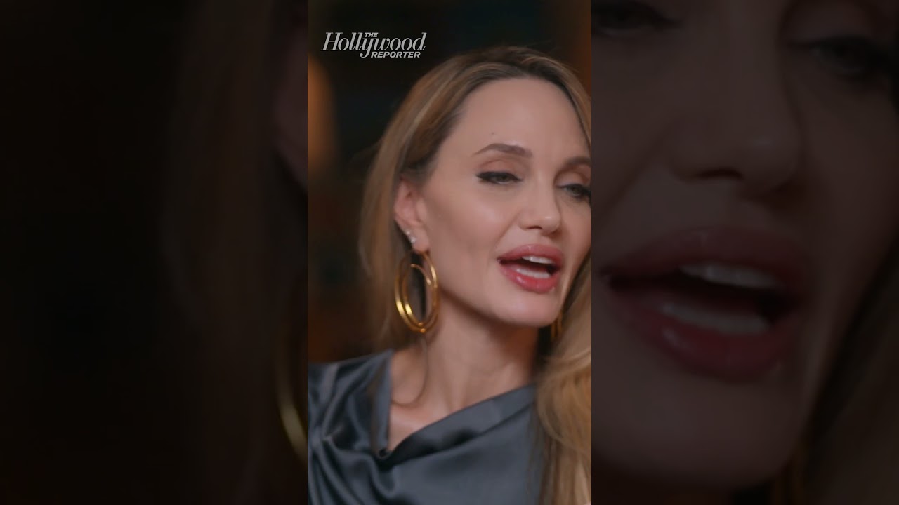 #AngelinaJolie Says She Doesn’t Like Watching Herself On Screen Sometimes #shorts