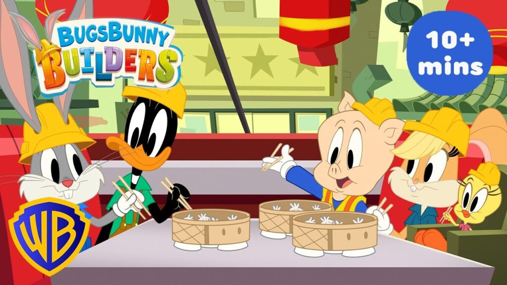 Bugs Bunny Builders | Happy Lunar New Year! 🧧🥟 | Cartoon Compilation | WB Kids​