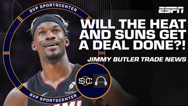 Can the Heat and Suns get a deal done for Jimmy Butler?! 🔥 Shams Charania’s details | SC with SVP