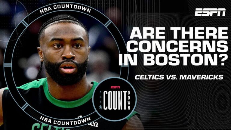 Championship HANGOVER?! 🤕 Stephen A. weighs in on the Celtics’ recent struggles | NBA Countdown