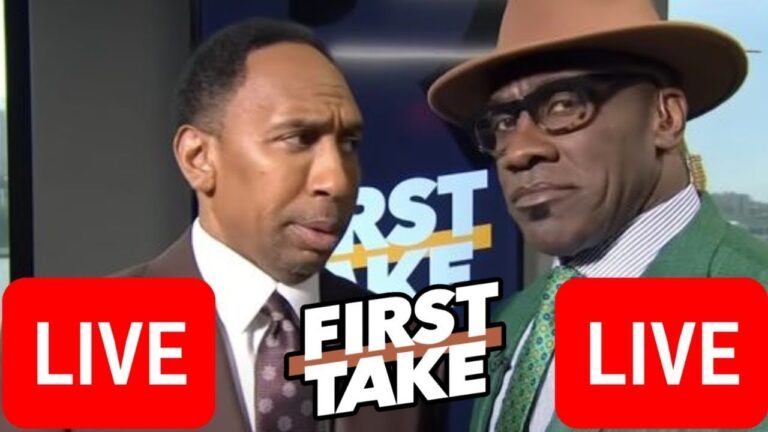 ESPN FIRST TAKE [LIVE] 1/23/2025 | GET UP LIVE | Stephen A. Smith & Shannon Sharpe on NFL Playoffs