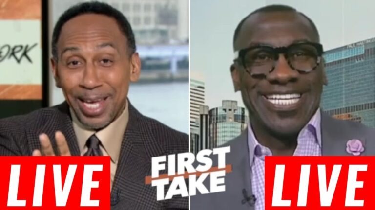 ESPN FIRST TAKE LIVE 1/24/2025 | GET UP LIVE | Stephen A. Smith & Shannon Sharpe breaks NFL Playoffs