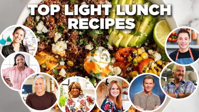 Food Network Chefs’ Top Light Lunch Recipe Videos