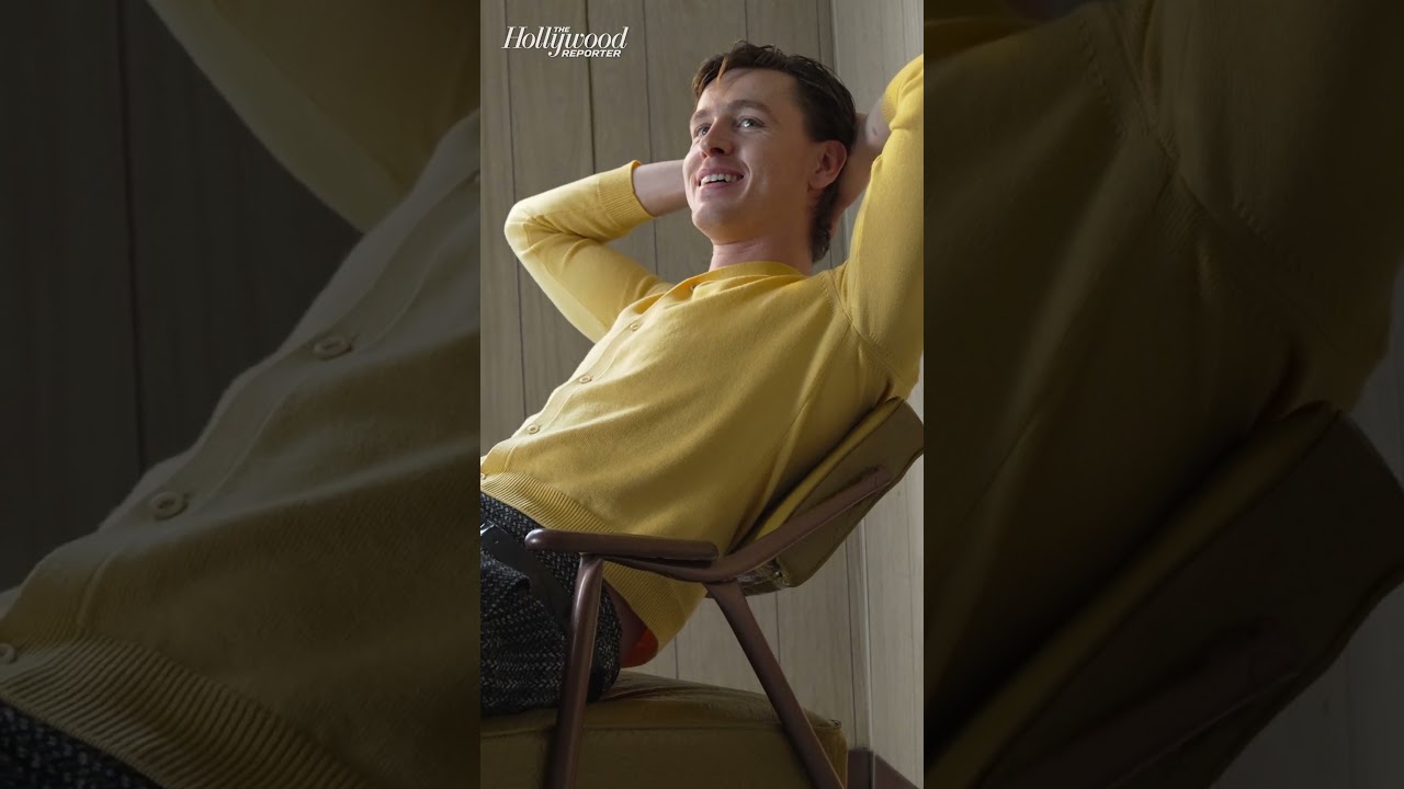 Go #BTS With #HarrisDickinson During His #THRCover Shoot #shorts