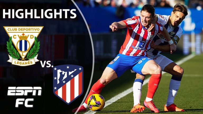 🚨 HISTORIC RESULT 🚨 Leganes vs. Atletico Madrid | LALIGA Highlights | ESPN FC