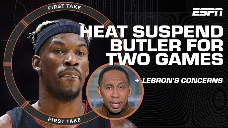 Jimmy Butler is on ANOTHER LEVEL of UNPROFESSIONALISM – Stephen A. reacts to suspension | First Take