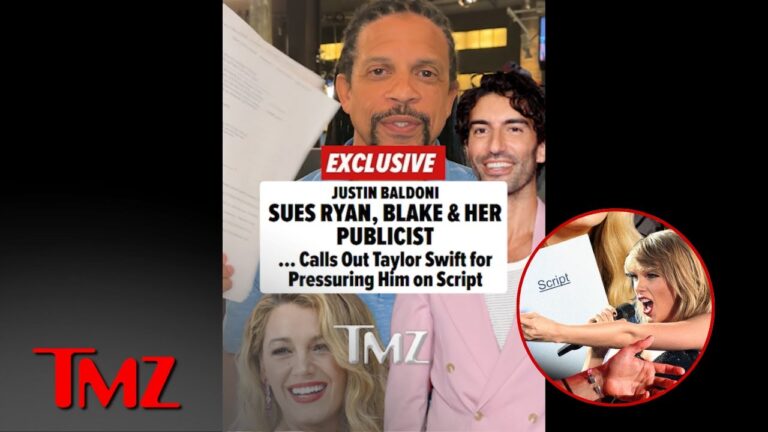 Justin Baldoni, Wayfarer Studios Sue Blake Lively, Ryan Reynolds and Publicist | TMZ