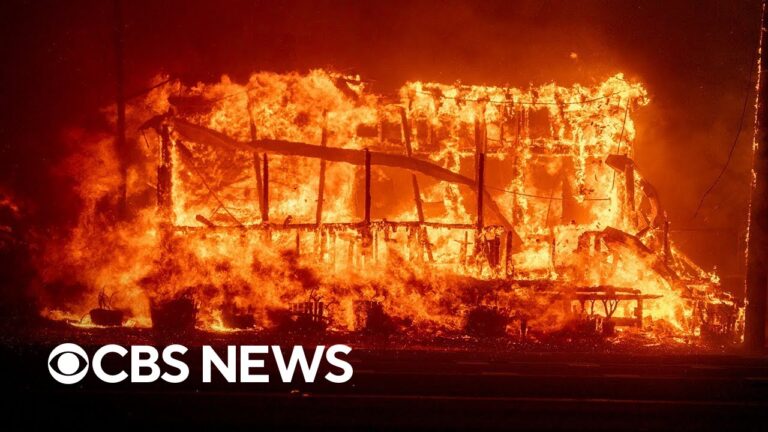 Live Coverage: At least 2 dead as wildfires rage around Los Angeles | CBS News