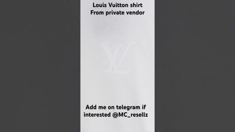 Louis Vuitton shirt from private vendor #reselling #fashion #designer #louisvuitton