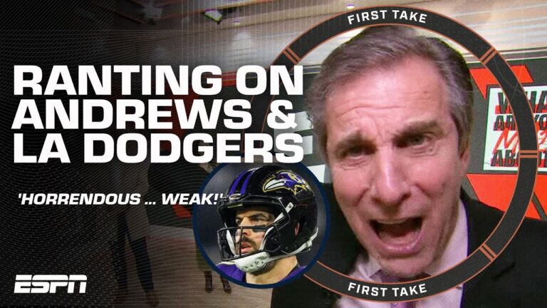 Mad Dog KNOCKS Mark Andrews for avoiding media + LA Dodgers’ scheme MUST BE STOPPED! 😡 | First Take