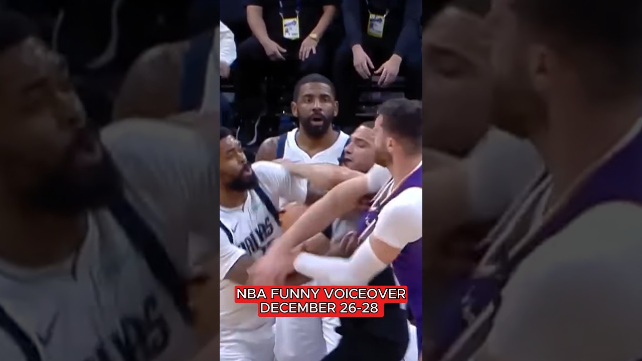 NBA FUNNY VOICEOVER 12/26-28/24 😂😂😂 #shorts